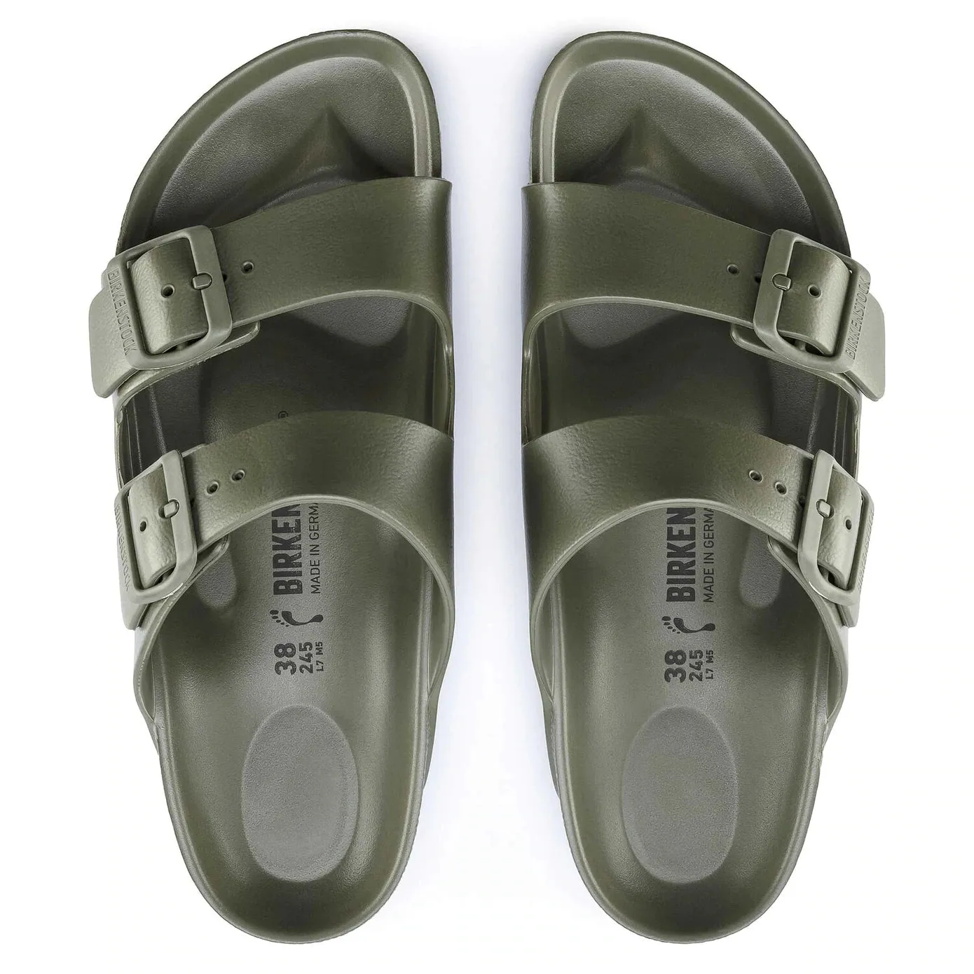 Birkenstock Men's Arizona EVA Waterproof Khaki Chunky Flower Pop