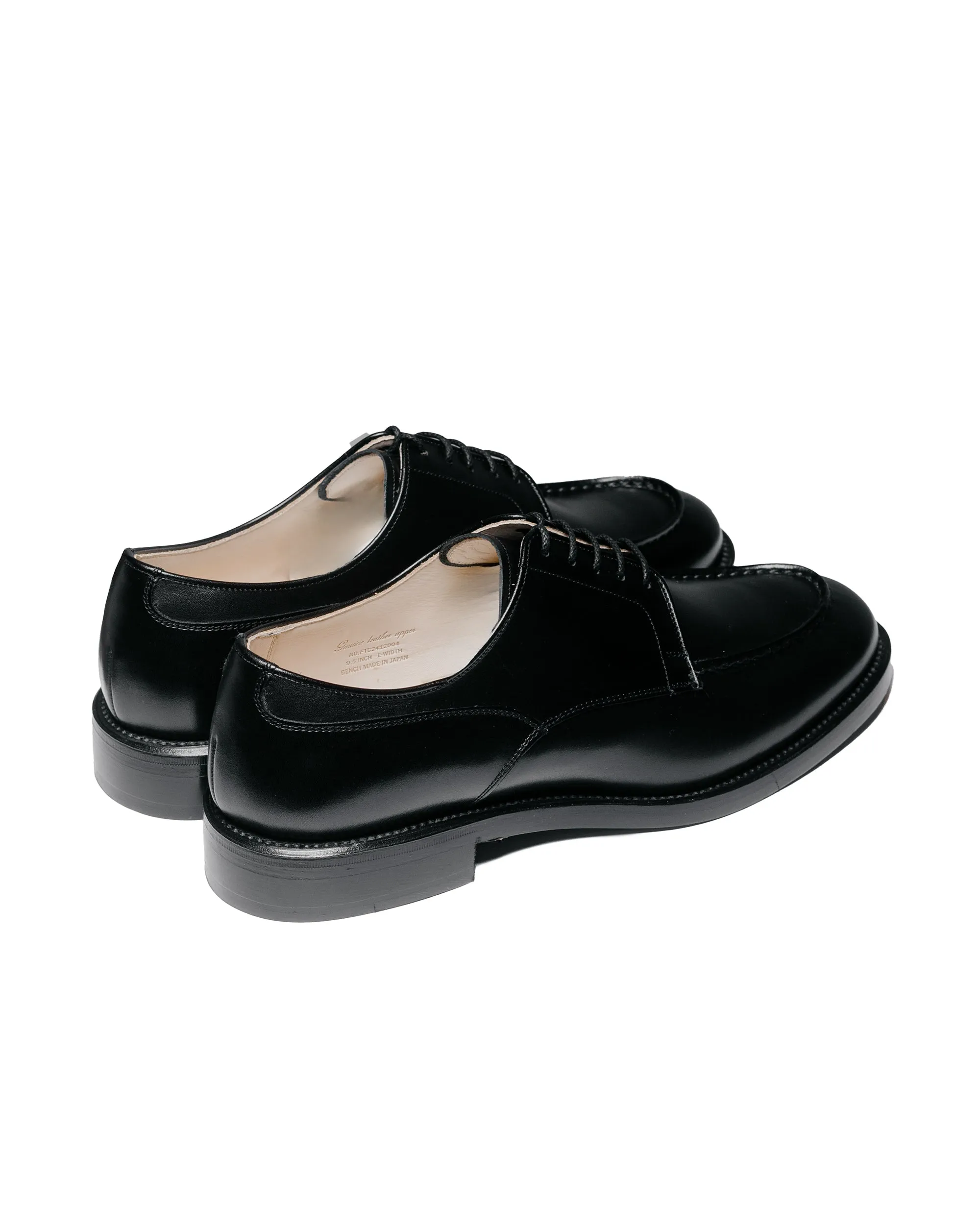 foot the coacher The Mocca Shoes Black Flexible form