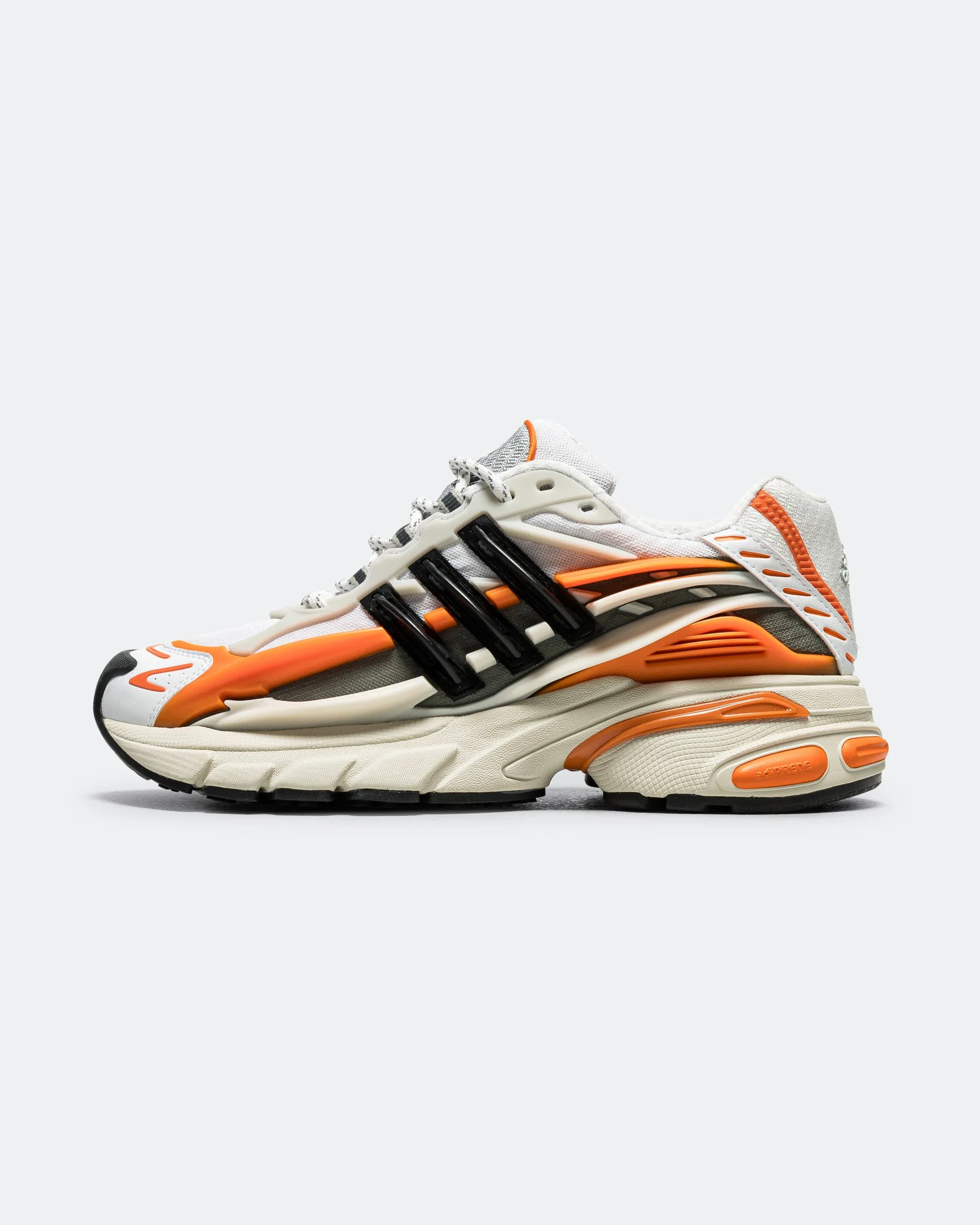 Light   Weight Design Sneaker Laces Virginia Adistar Jellyfish by Pharrell - Focus Olive/Core Black-Orange