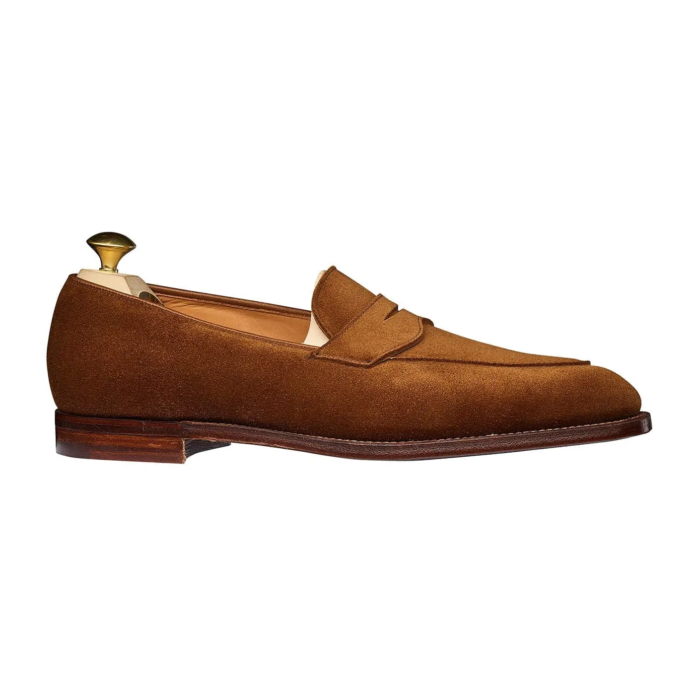 Nice Tobacco Calf Suede Lightweight Design Handmade Craft