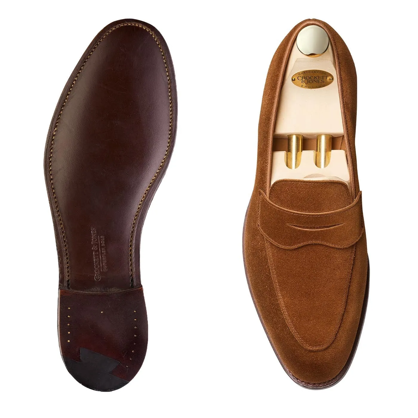 Nice Tobacco Calf Suede Sole Free Gym Use
