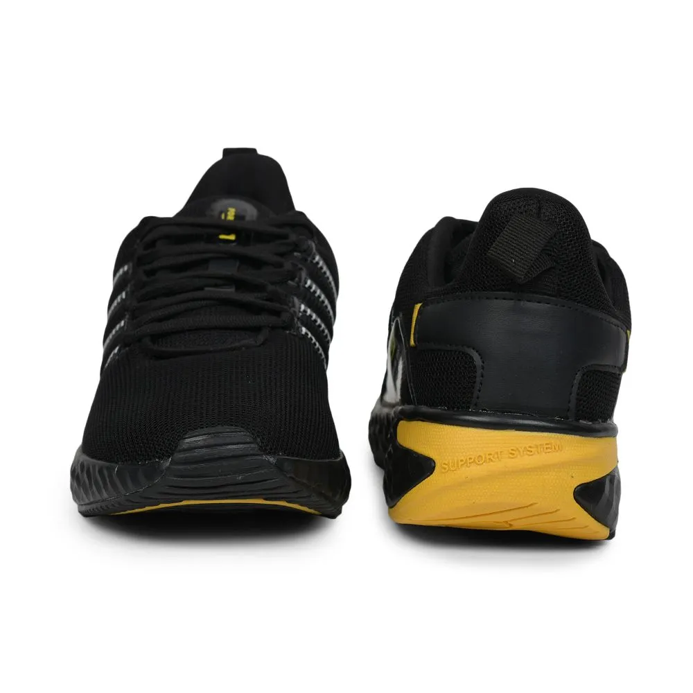 cushioned shoes daily - use Force 10 Sports For Men (Black) ASPER By Liberty