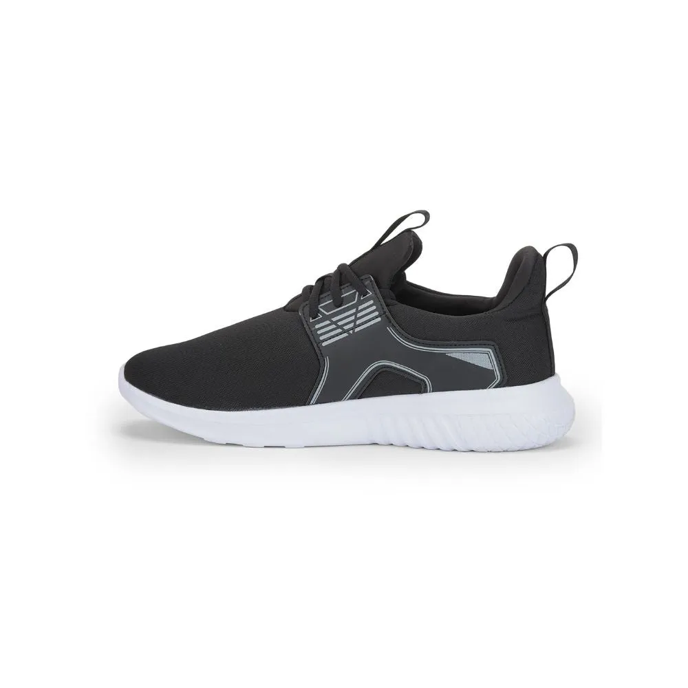 Force 10 Sports Lacing Shoe For Men (Black) CASEW-E By Liberty anti - fungal lining shoes
