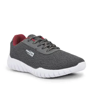 air - filled running gear extraordinary - running Force 10 Sports Lacing Shoes For Men (Grey) GARRICK-E By Liberty