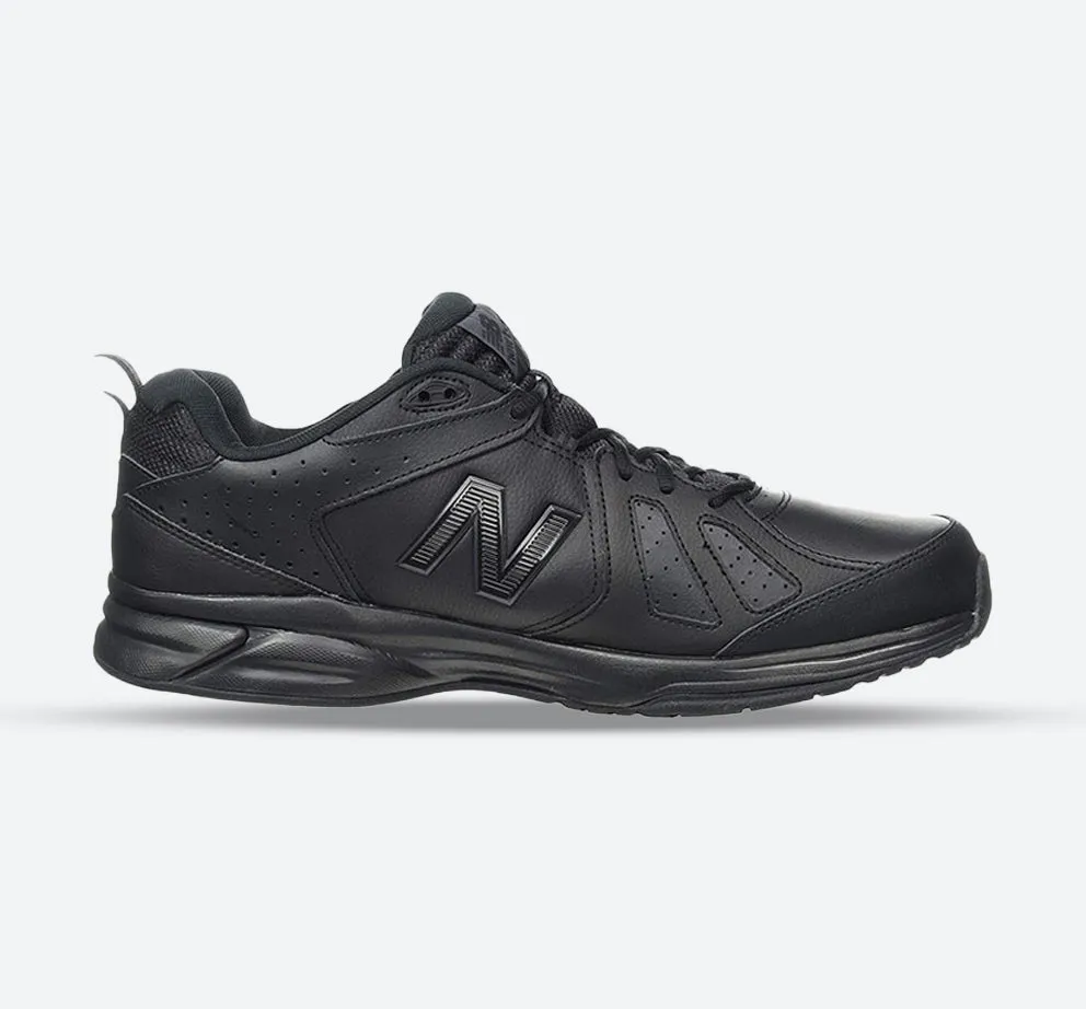 Foam Midsole Mens Wide Fit New Balance 624V5 Black Sneakers