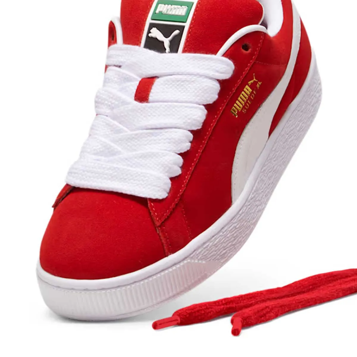 Suede XL 'For All Time Red' Rubberized Outsole