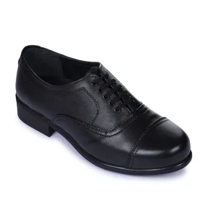 Classic Leather Fortune Black Classic Oxford Shoes For Men 7168-03 By Liberty