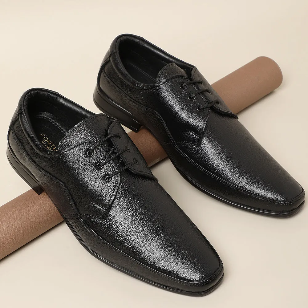 Office Shoes Fortune (Black) Classic Oxford Shoes For Men HOL-14 By Liberty