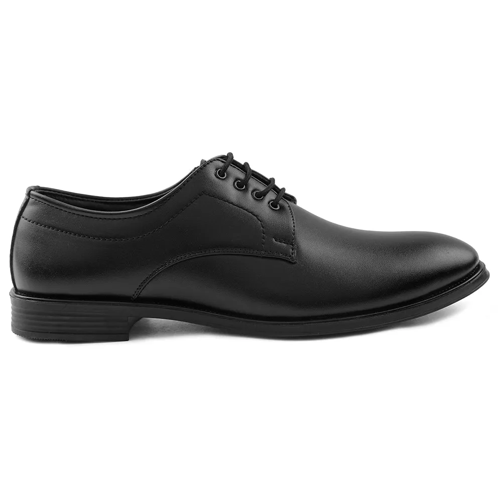 Fortune Black Lacing Formal Oxford Shoes For Men HML-11E By Liberty Leather Walk Premium Gift Oxfords