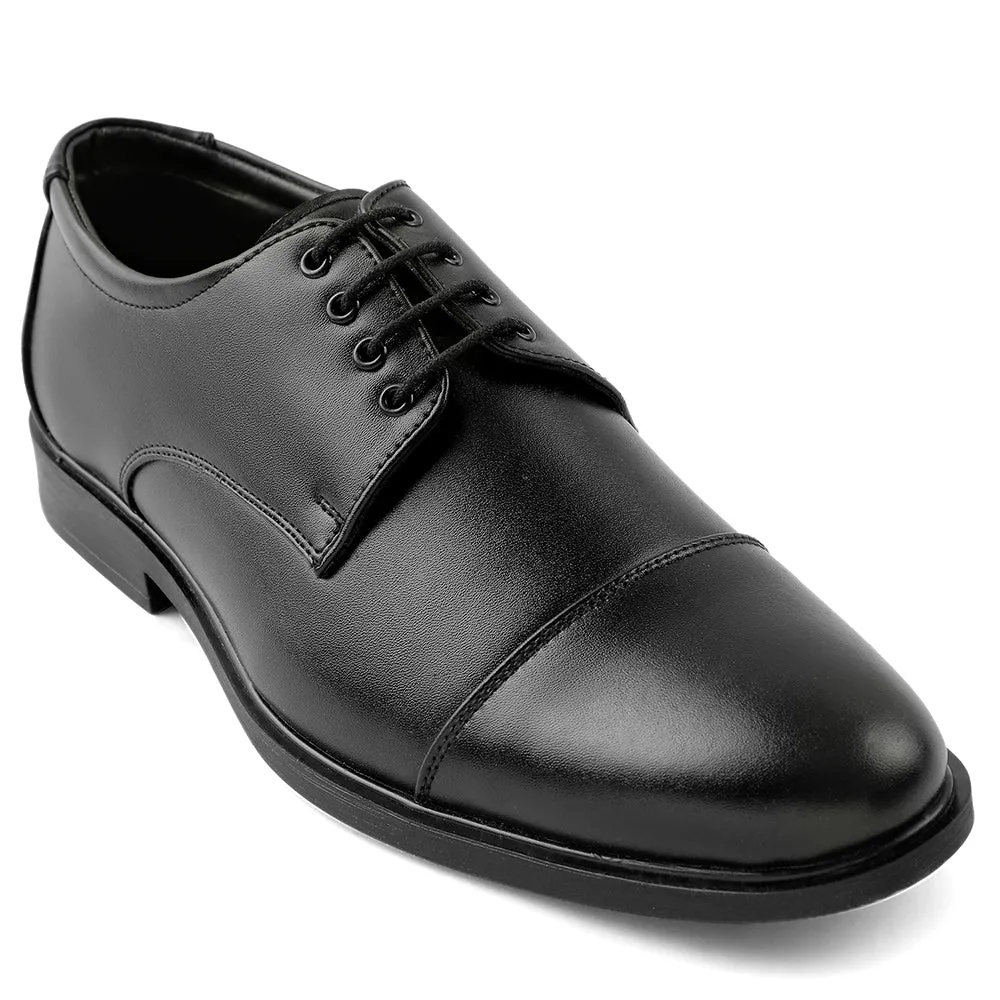 Perfect Fit Fortune Black Lacing Formal Oxford Shoes For Men HML-13E By Liberty