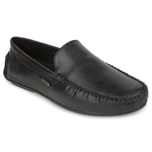 Fortune Brown Casual Loafers For Men AVL-4 By Liberty Foot Strong Calm Path