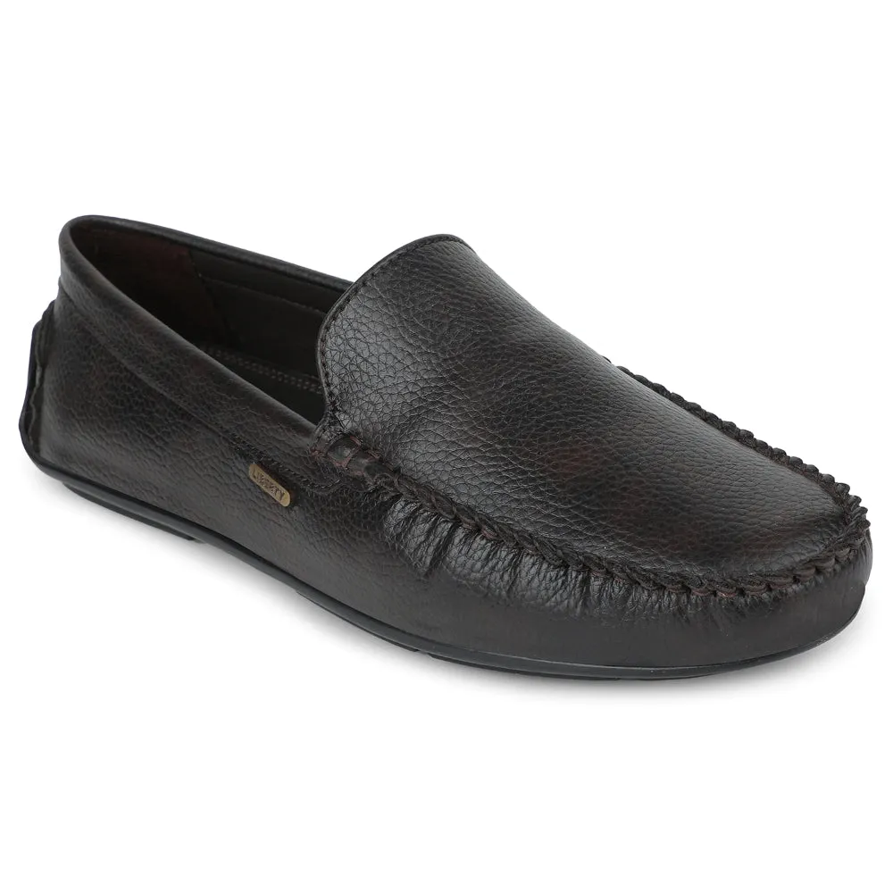 Capsule Wardrobe Fortune Brown Casual Loafers For Men AVL-4 By Liberty