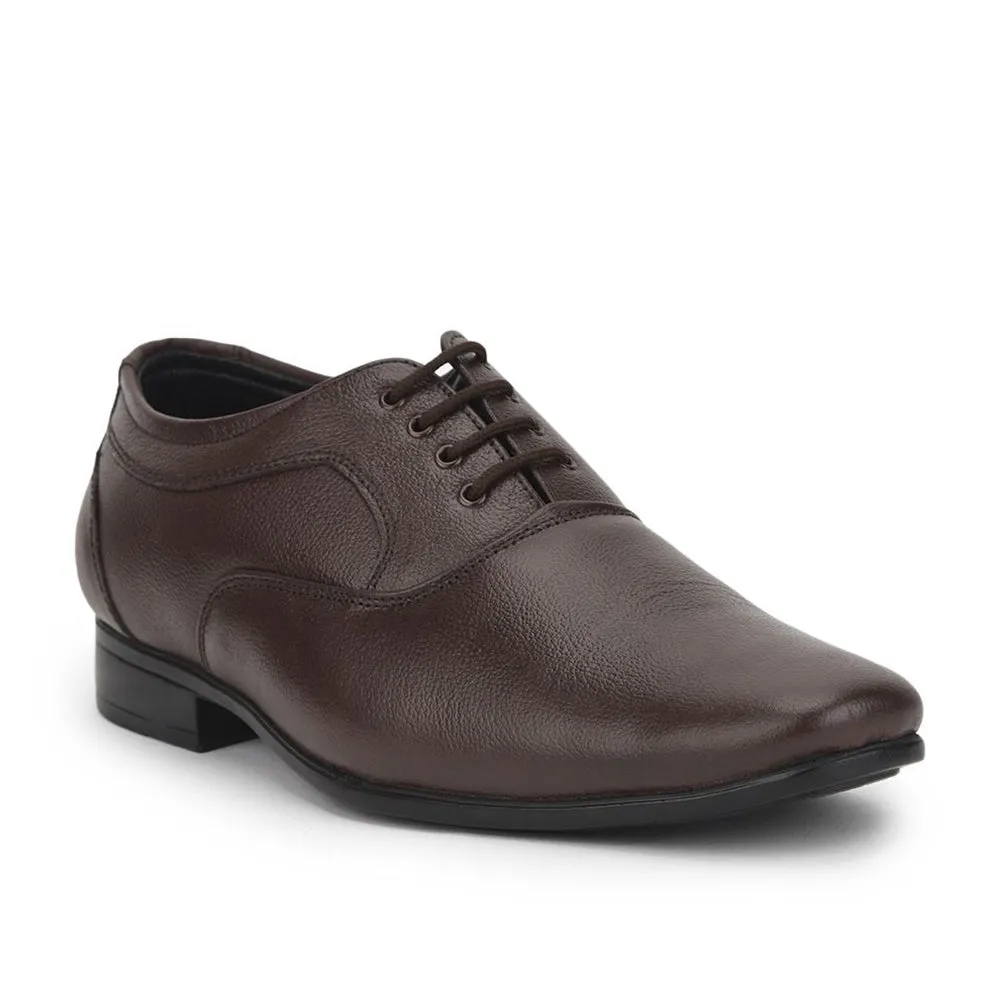Fortune (Brown) Formal Lace Up Derby Shoes For Men Hll-1 By Liberty Simple Outfit