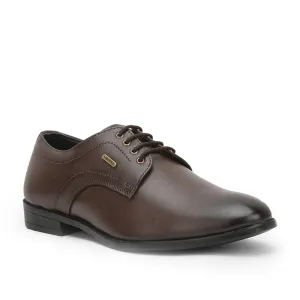 Fortune (Brown) Formal Lace Up Derby Shoes For Men HOL-109 By Liberty Flexible Sole Feel