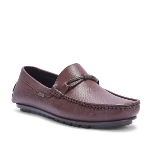 Fortune Brown Formal Loafers For Men AVL-5 By Liberty City Grip