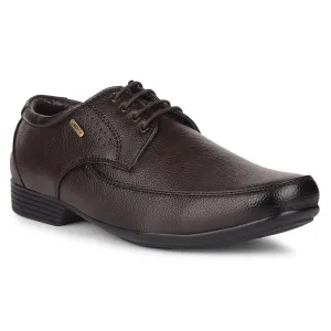 Travel Step Timeless Work Fit Fortune By Liberty HIL-10 Formal Derby Shoes For Men - Brown
