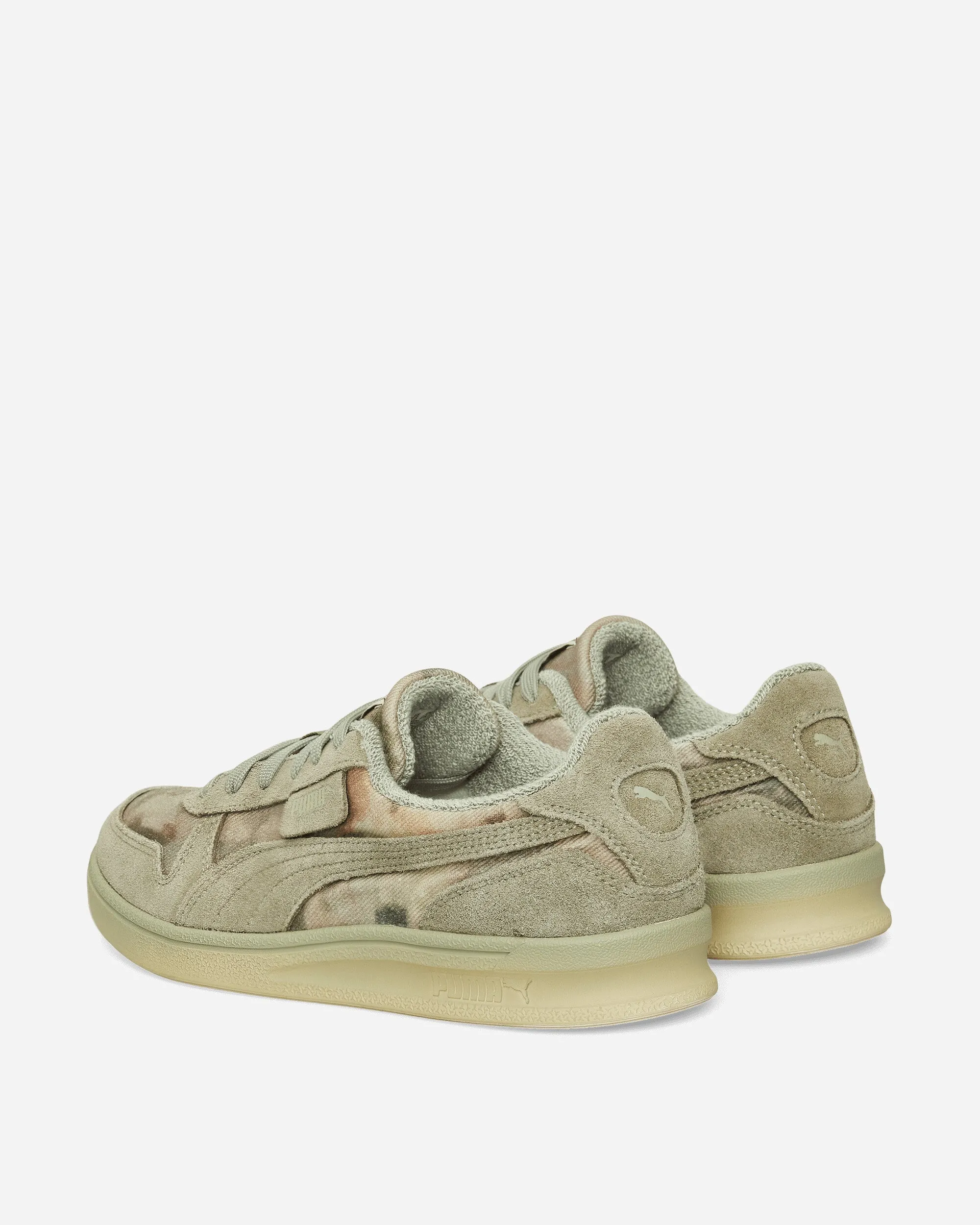 KidSuper Indoor Distressed Sneakers Khaki Heavy Use City Tour