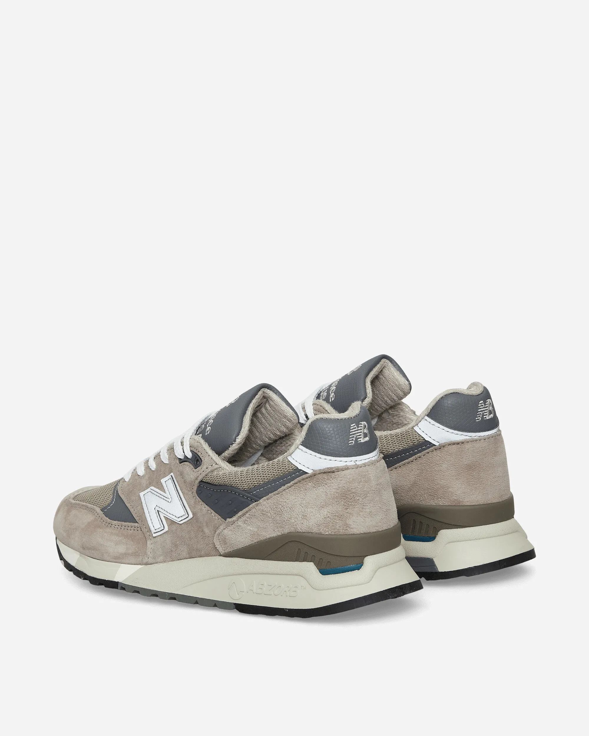 Made in USA 998 Core Sneakers Grey / Silver Soft Material