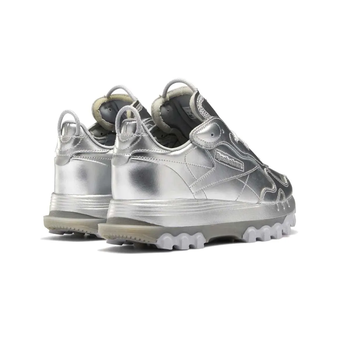 Daily Utility   Cardi B Wmns Classic Leather 'Silver'