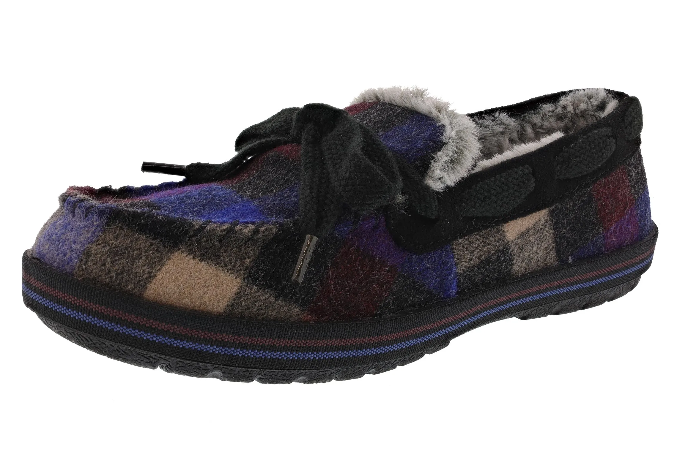 Skechers Bobs Women's Too Cozy Lumbar Jane Memory Foam Slippers Secure fit