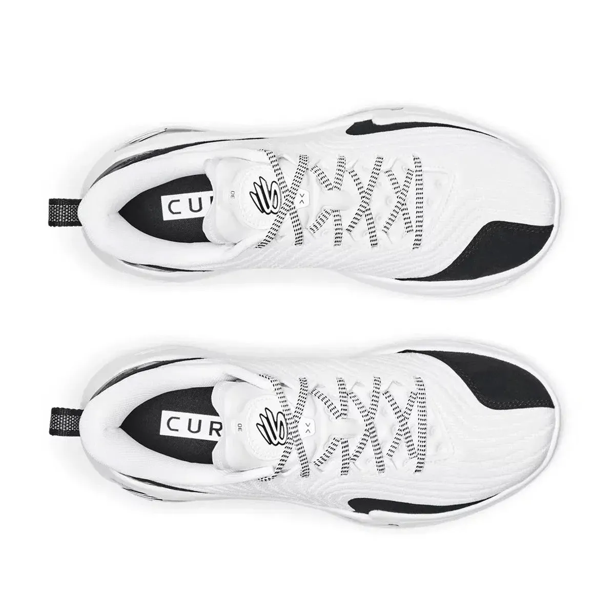 Move Swiftly Running support Curry 12 'White Black'