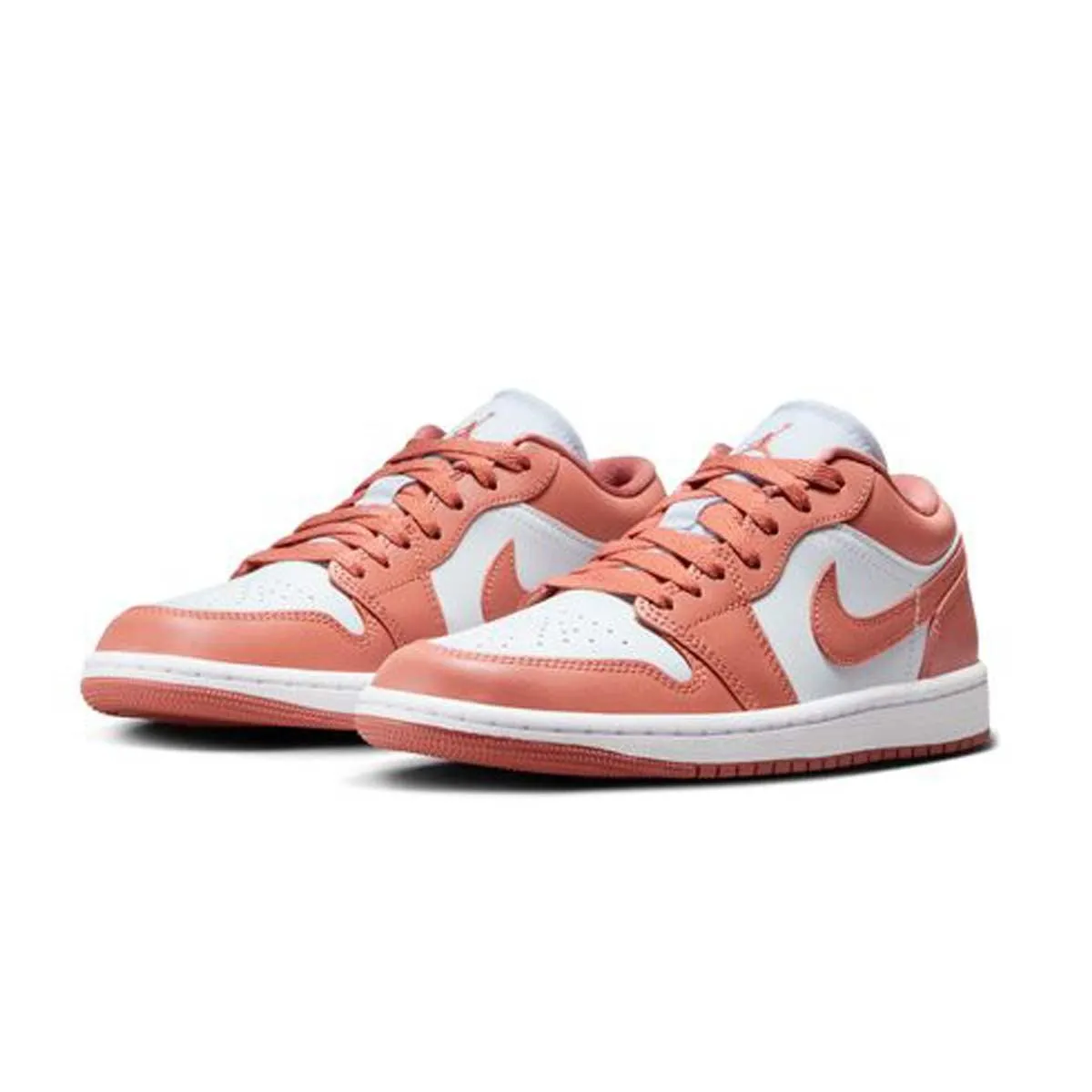 Flexible Midsole Wmns Air Jordan 1 Low 'Pink Salmon'