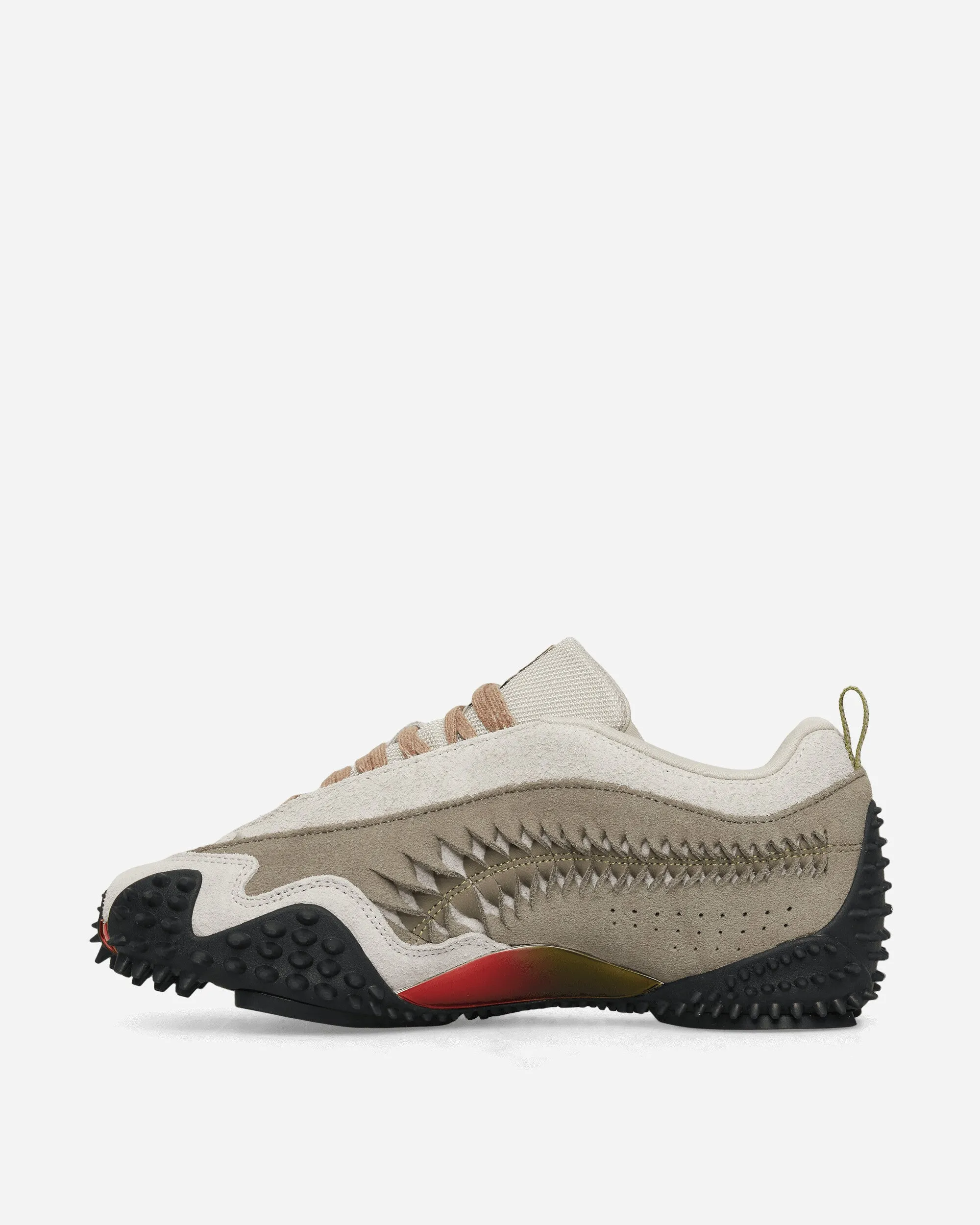Breathable Upper Shoes Free Move ARIES Mostro Craft Sneakers Ecru / Mouse Gray