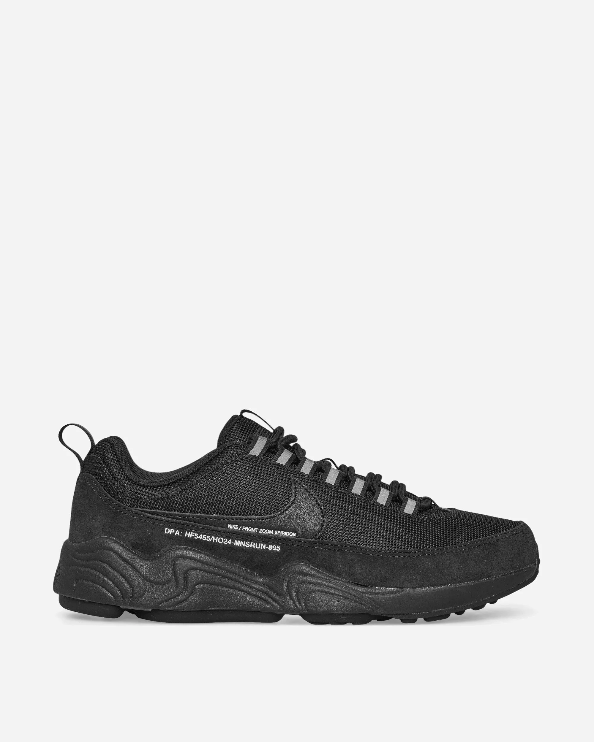 Neutral Wear FRGMT Air Zoom Spiridon Sneakers Black