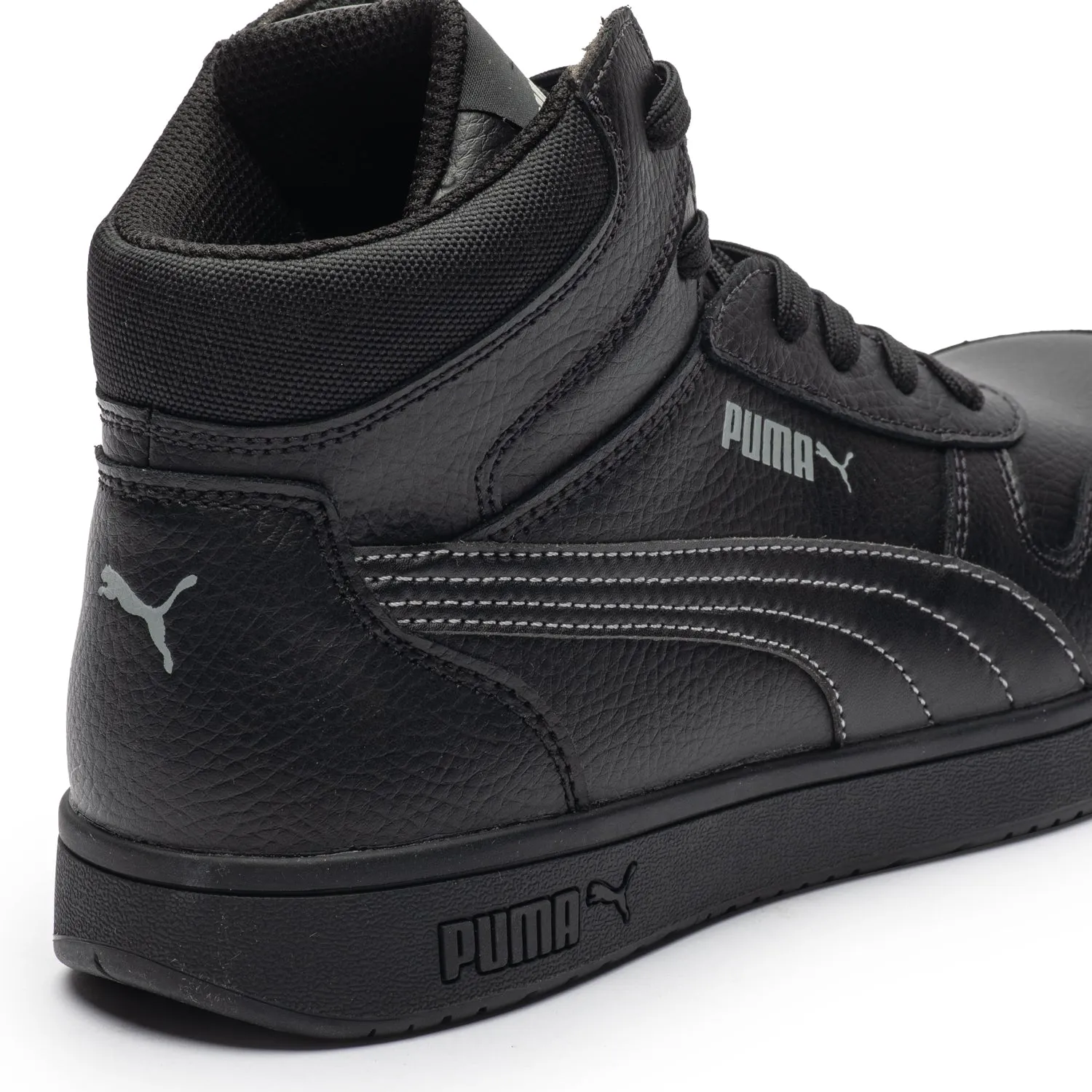 Supportive Construction Frontcourt Black Mid Composite Toe Safety Shoes 630063