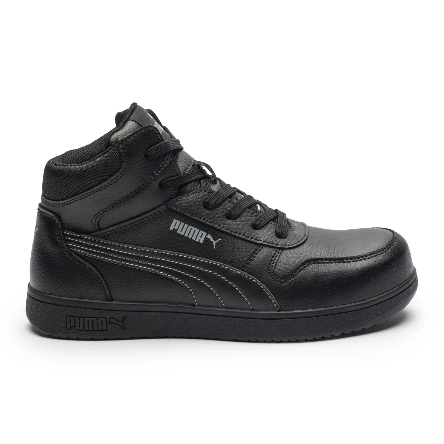 Rough Trails Outdoor Trekking Support Frontcourt Black Mid Composite Toe Safety Shoes 630063