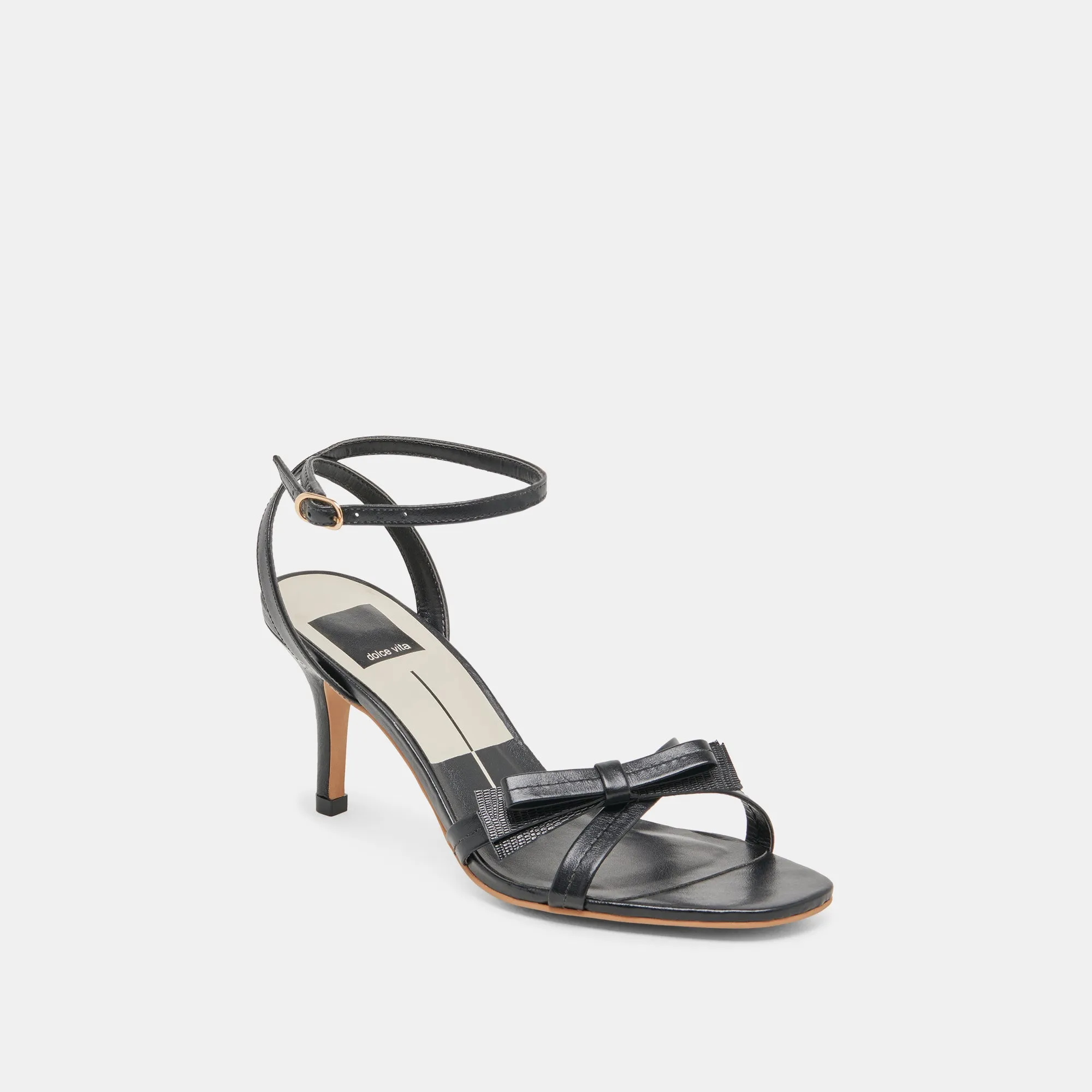 Night Out Heels GALOR HEELS BLACK LEATHER