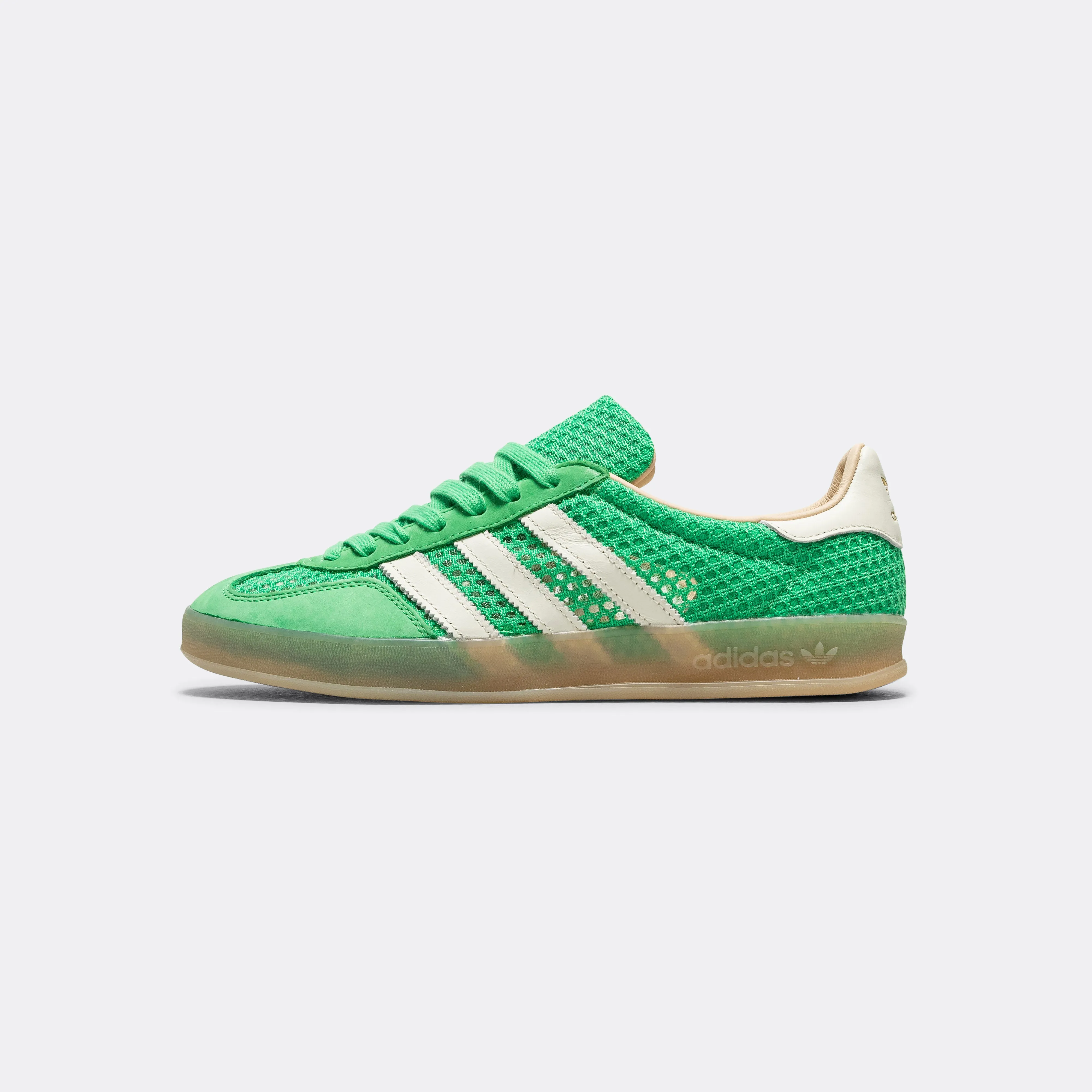Soft Bounce Gazelle Indoor - Energy Green/Off White-Magic Beige