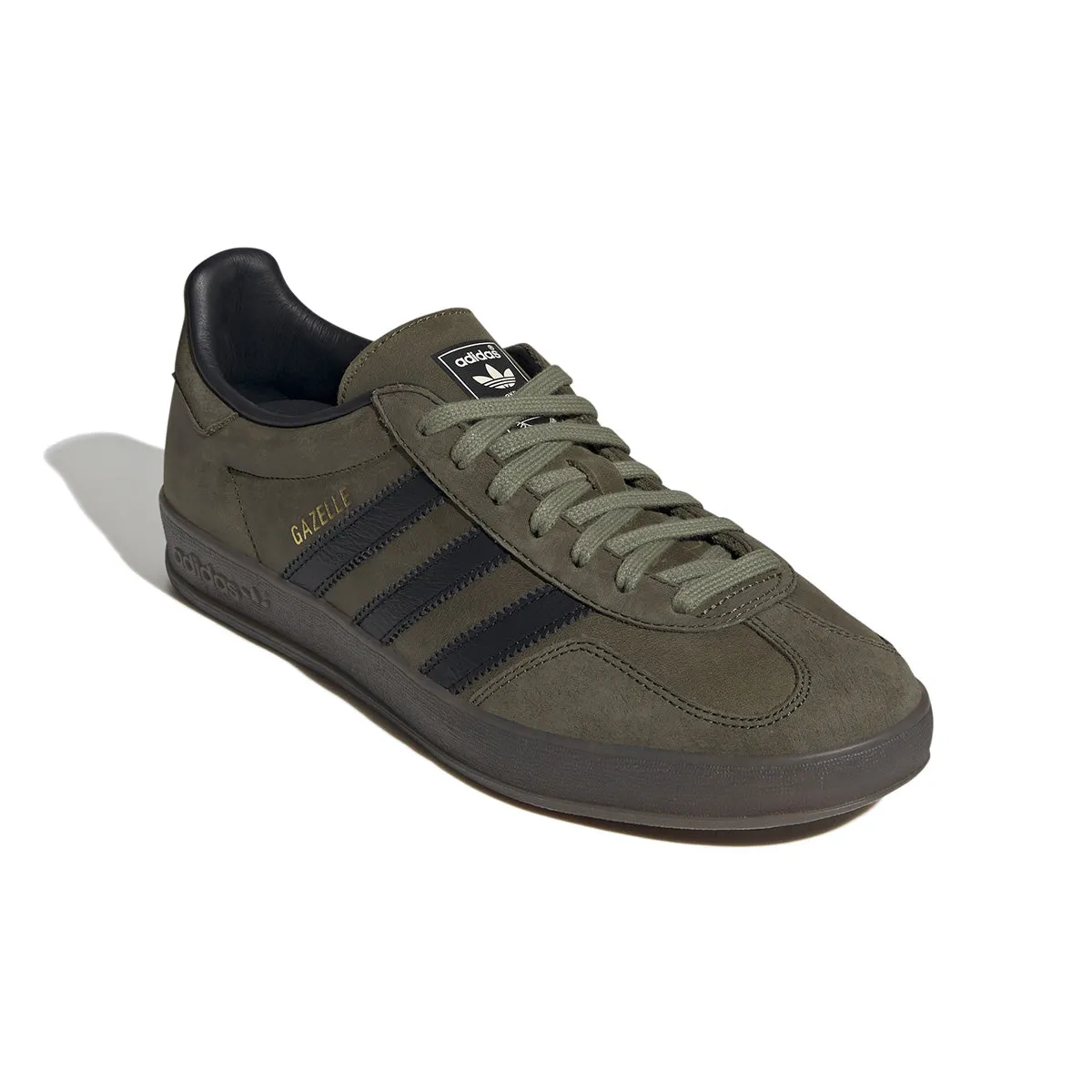 Zero Drop Platforms Ultra-soft shock absorption Gazelle Indoor 'Focus Olive'