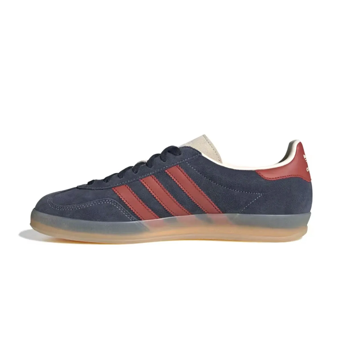 Gazelle Indoor 'Legend Ink Preloved Ruby' Wide base stability Collapsible Heel Design