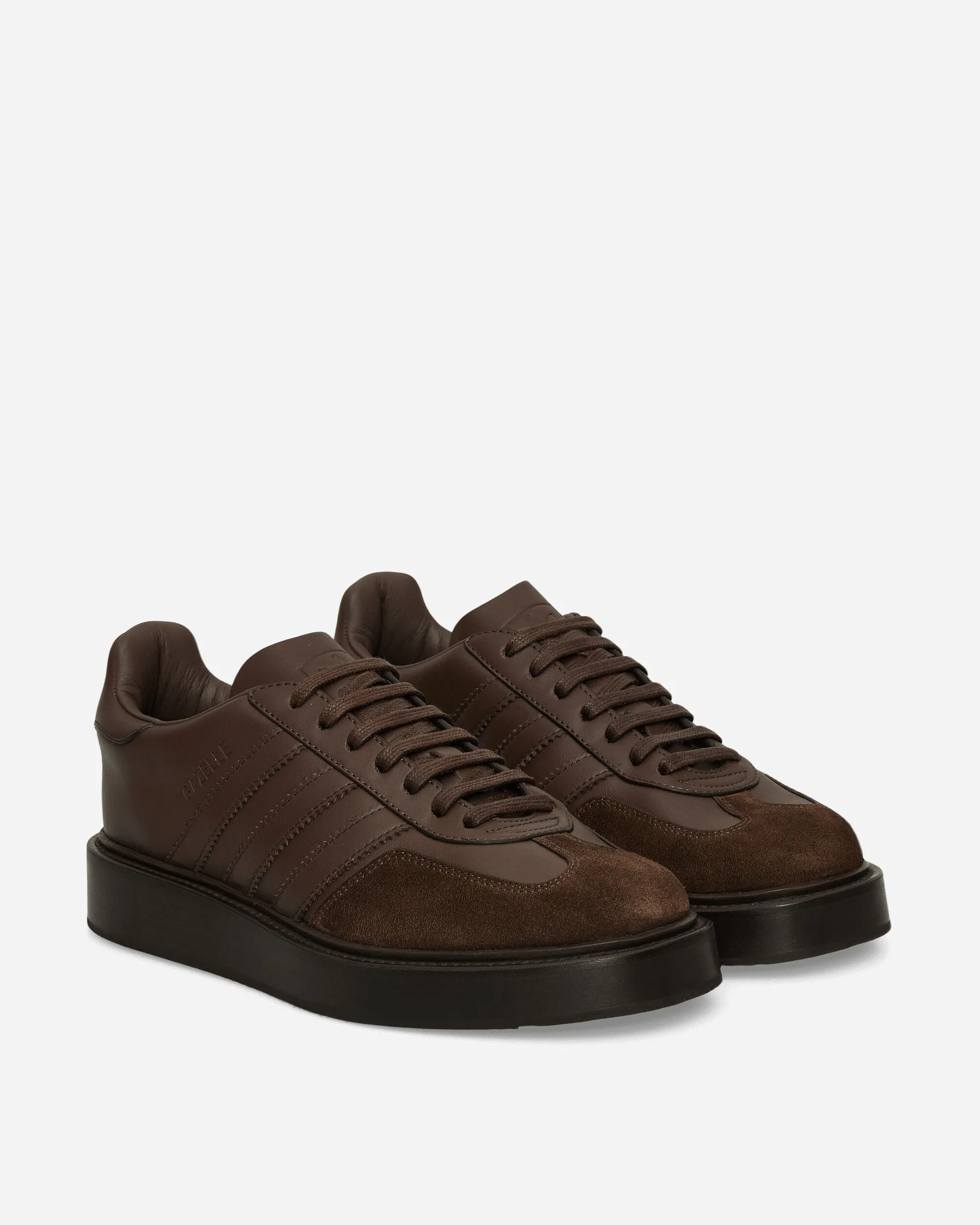 Gazelle Indoor Made In Italy Sneakers Brown Leaf Hike Modern Classic
