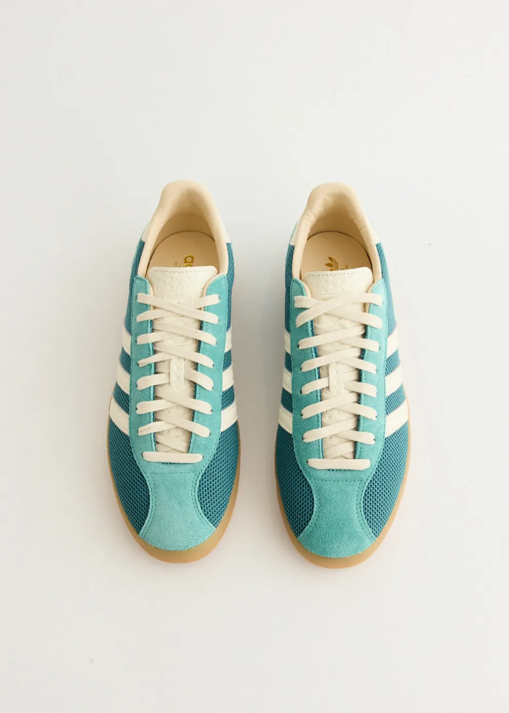Minimal Design Comfort Straps Gazelle Indoor Pro 'Preloved Teal' Sneakers Cloud Step