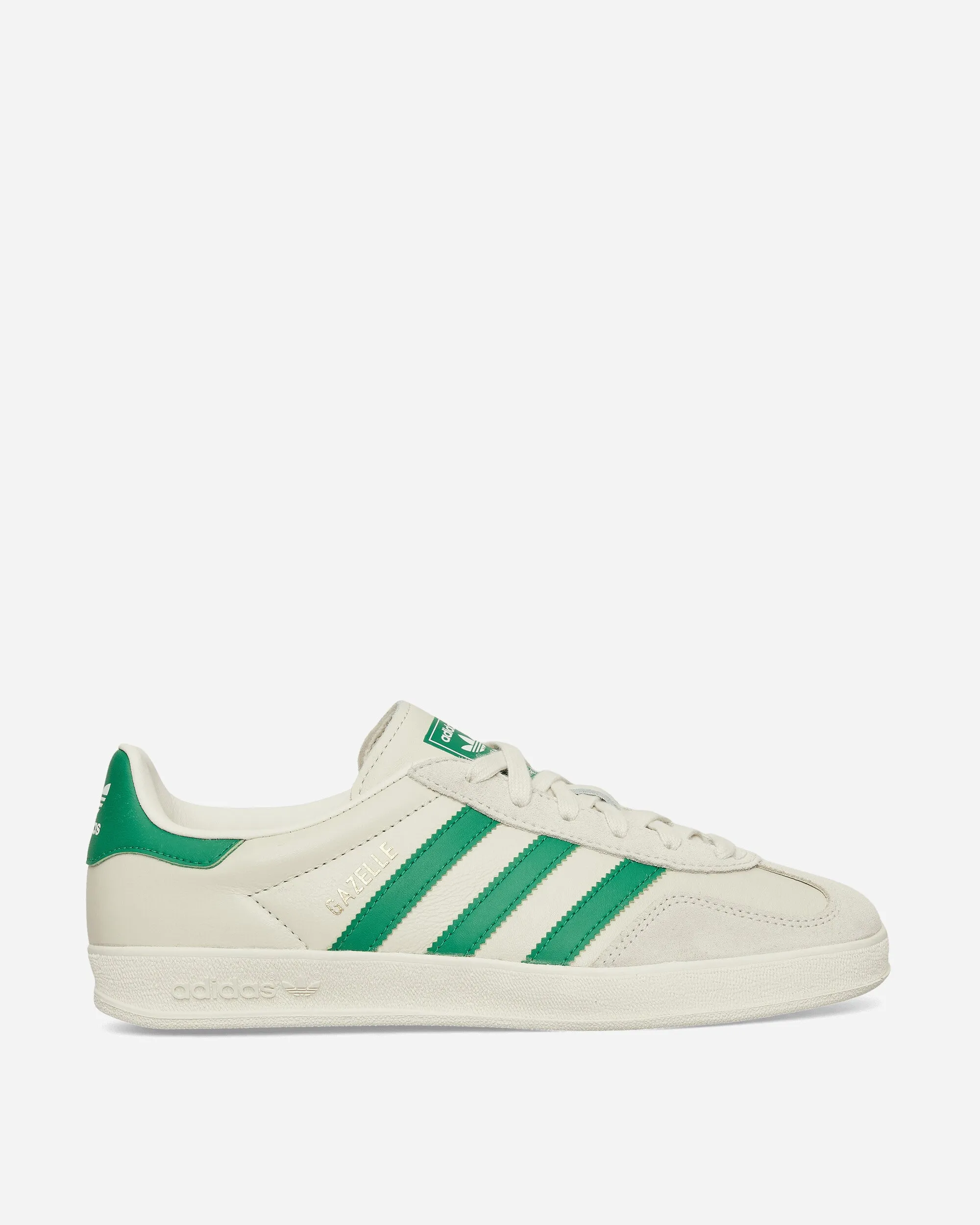 weekend use Breezy Fit Gazelle Indoor Sneakers Chalk White / Green