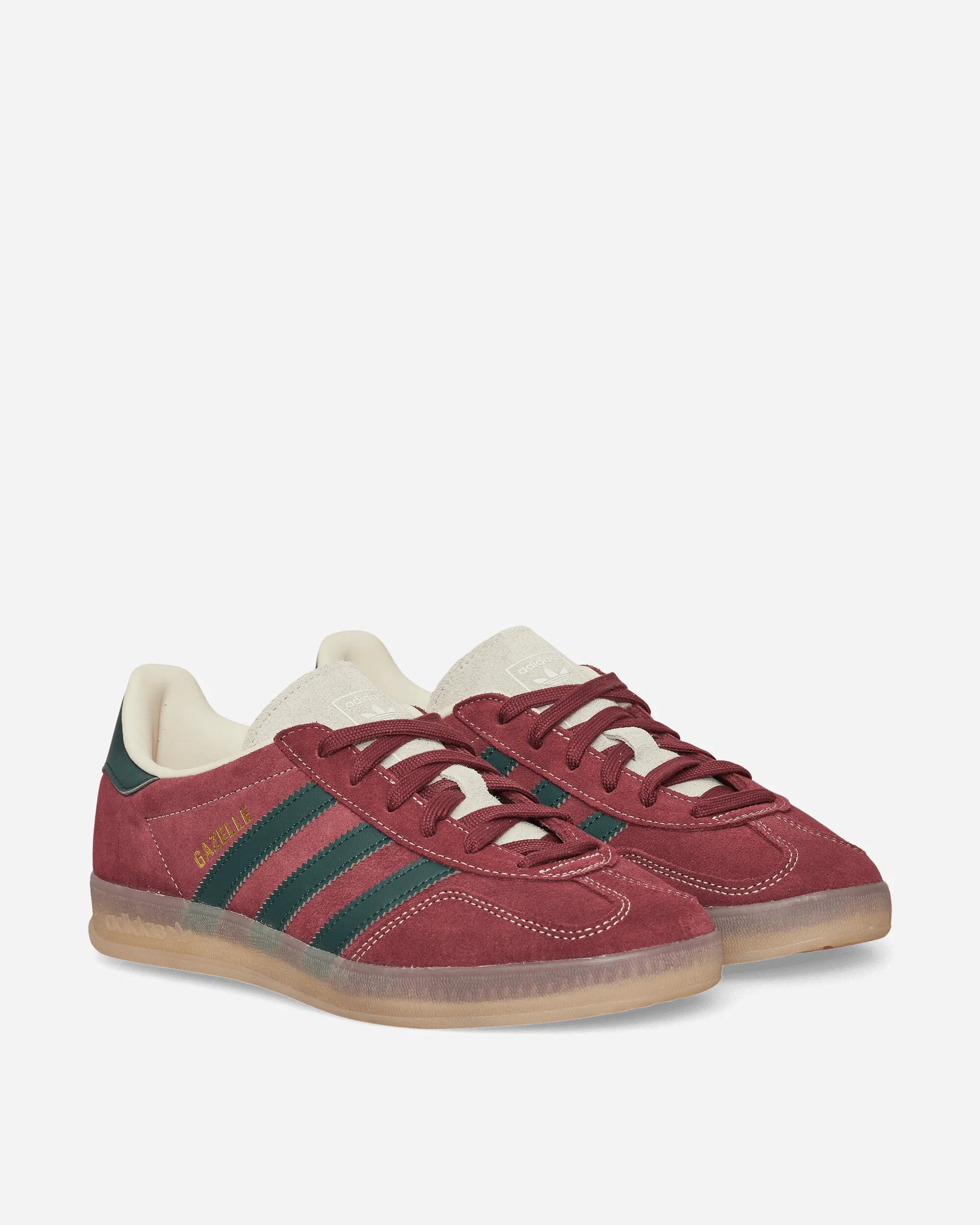 Minimal Pressure Smooth Steps Gazelle Indoor Sneakers Shadow Red / Shadow Green