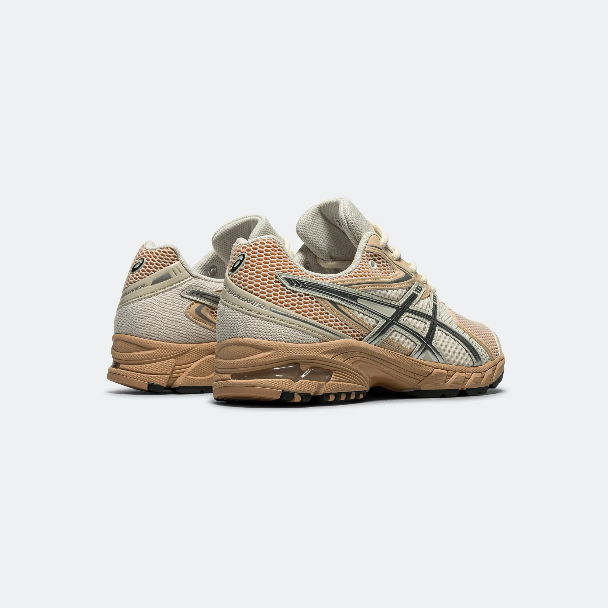 GEL-DS Trainer 14 - Cream/Terracotta Recycled Polyester Fabric