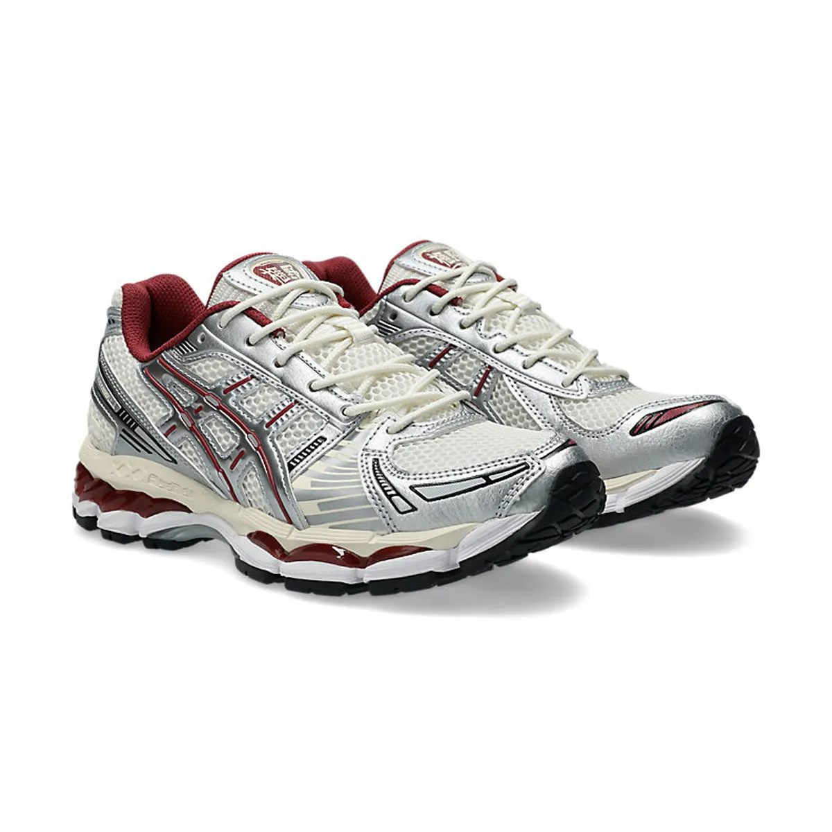Gel-Kayano 12.1 'Cream Pure Silver' Wear Anytime