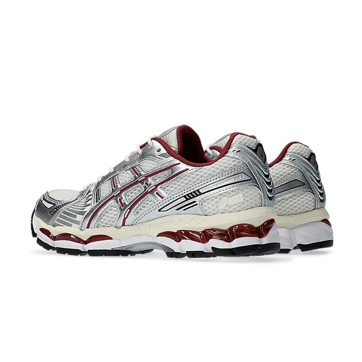 Gel-Kayano 12.1 'Cream Pure Silver' All Terrain Grip Pattern