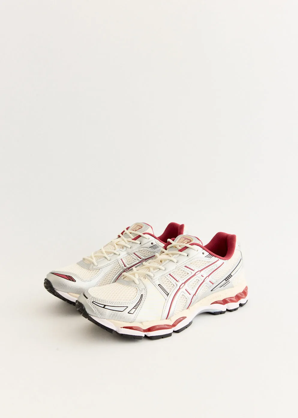 Good elasticity All-day Comfort Gel-Kayano 12.1 'Cream Pure Silver' Sneakers