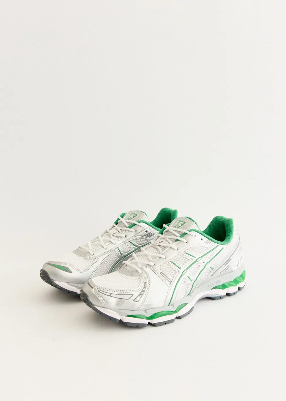 Family Run Gel-Kayano 12.1 'White Pure Silver' Sneakers