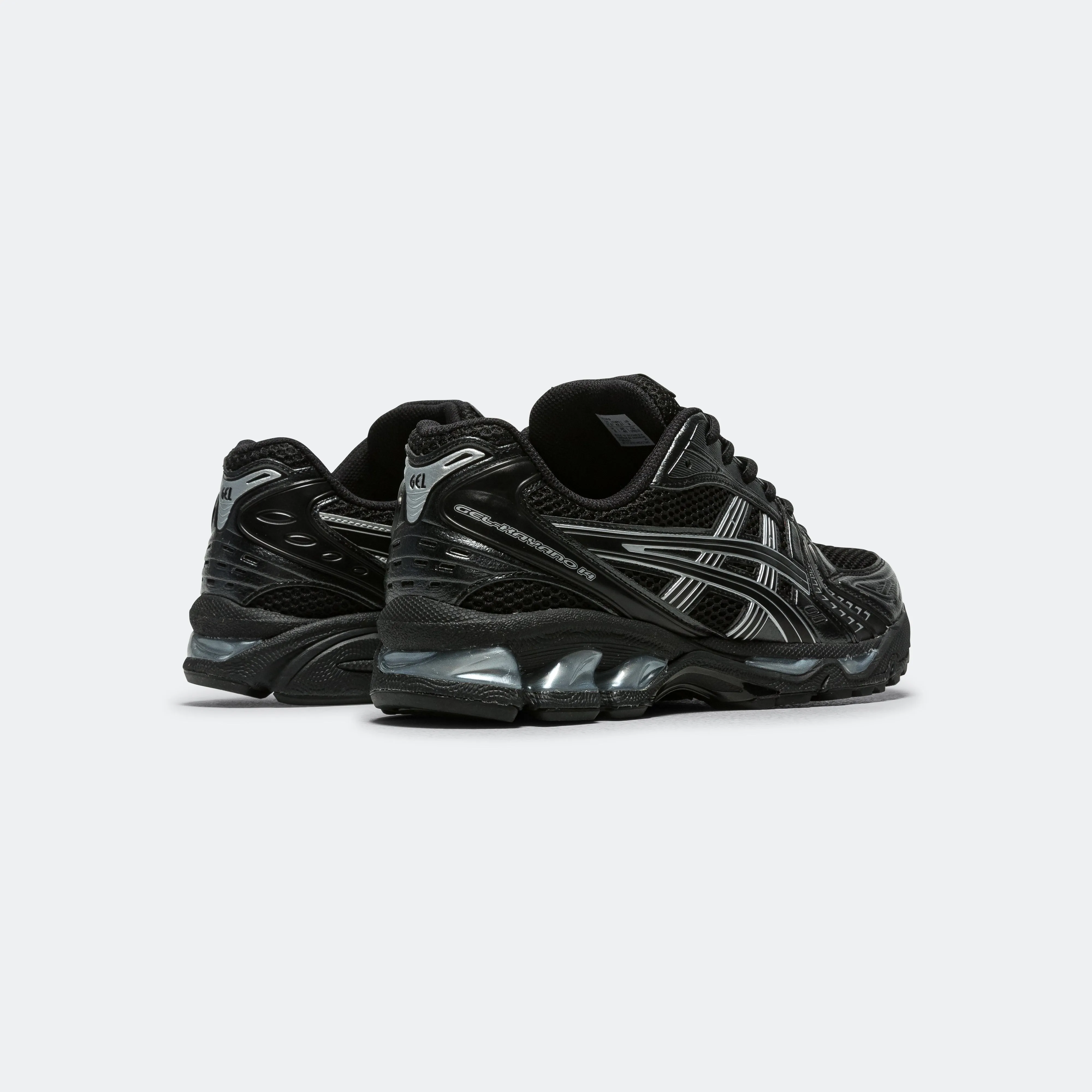 Sneaker Design HyperDurable Outsole Compound GEL-Kayano 14 - Black/Pure Silver