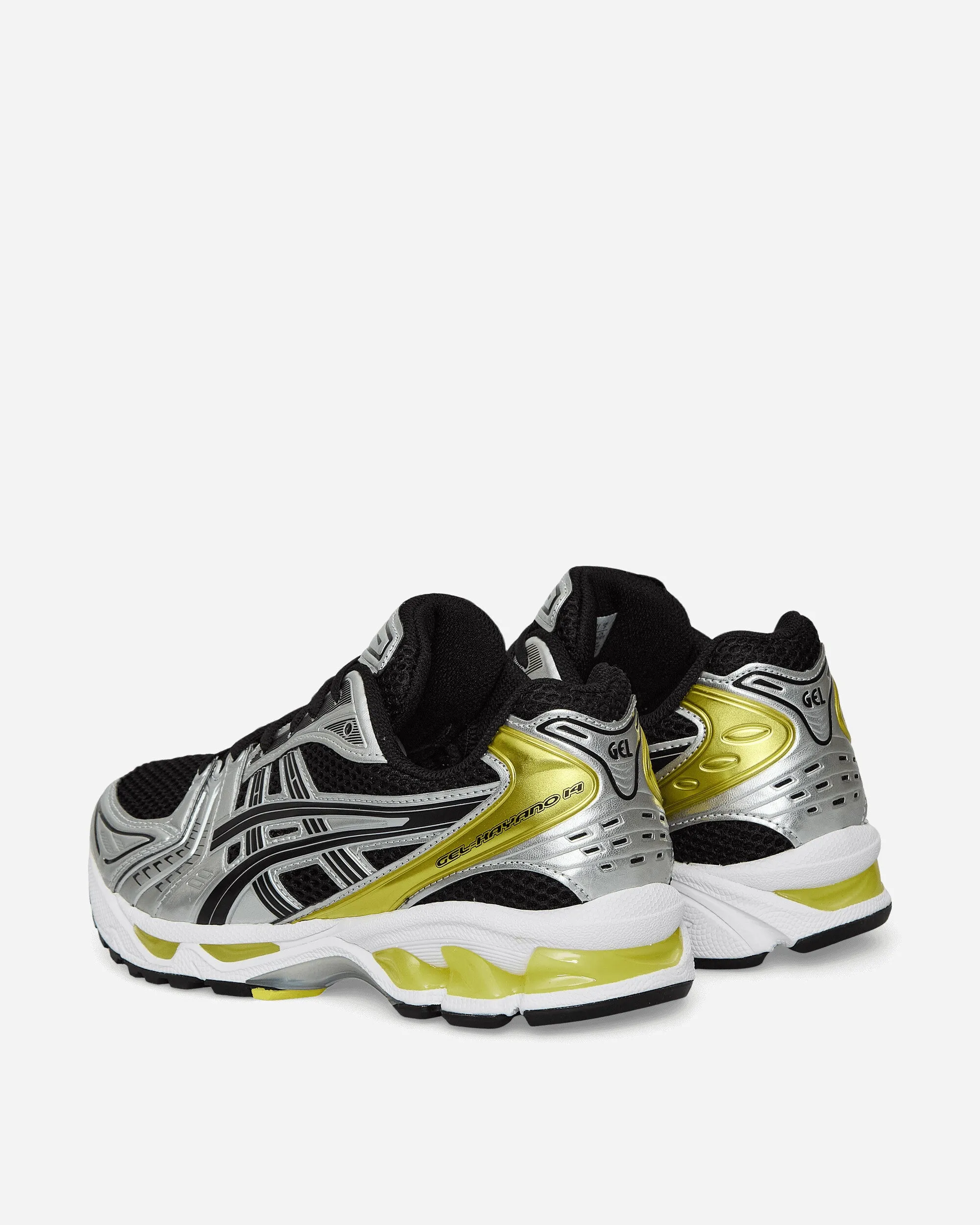 GEL-Kayano 14 Sneakers Black / Lemon Spark rubber