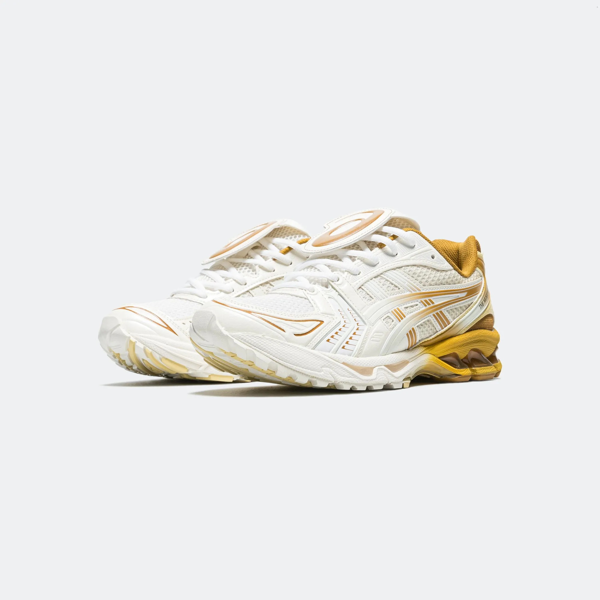 GEL-Kayano 14 x THE MUSEUM VISITOR - Cream/Mineral Brown Breathable Tongue Design Multi-Terrain