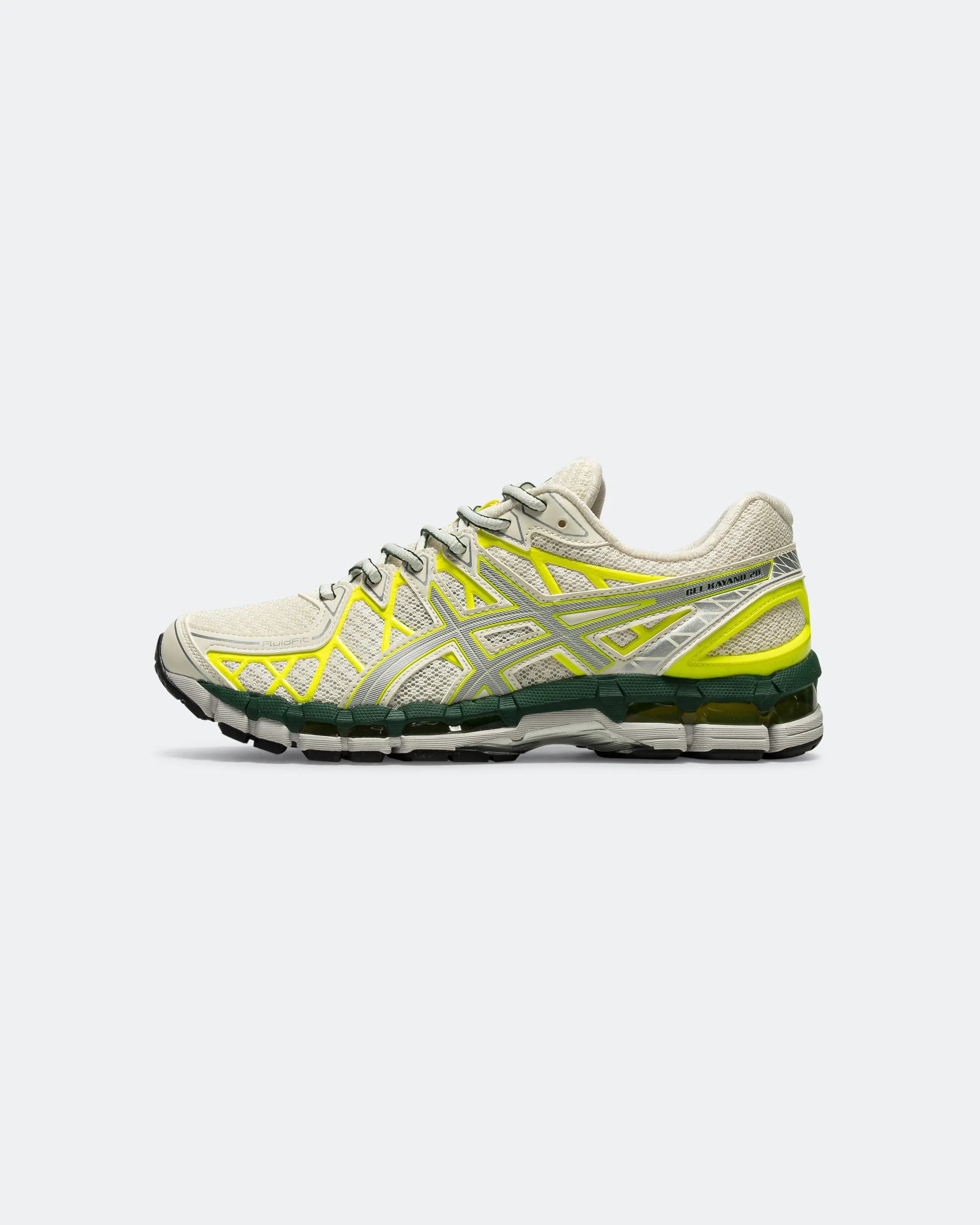 GEL-Kayano 20 - Cream/Pure Silver Comfort Flex RubberSole