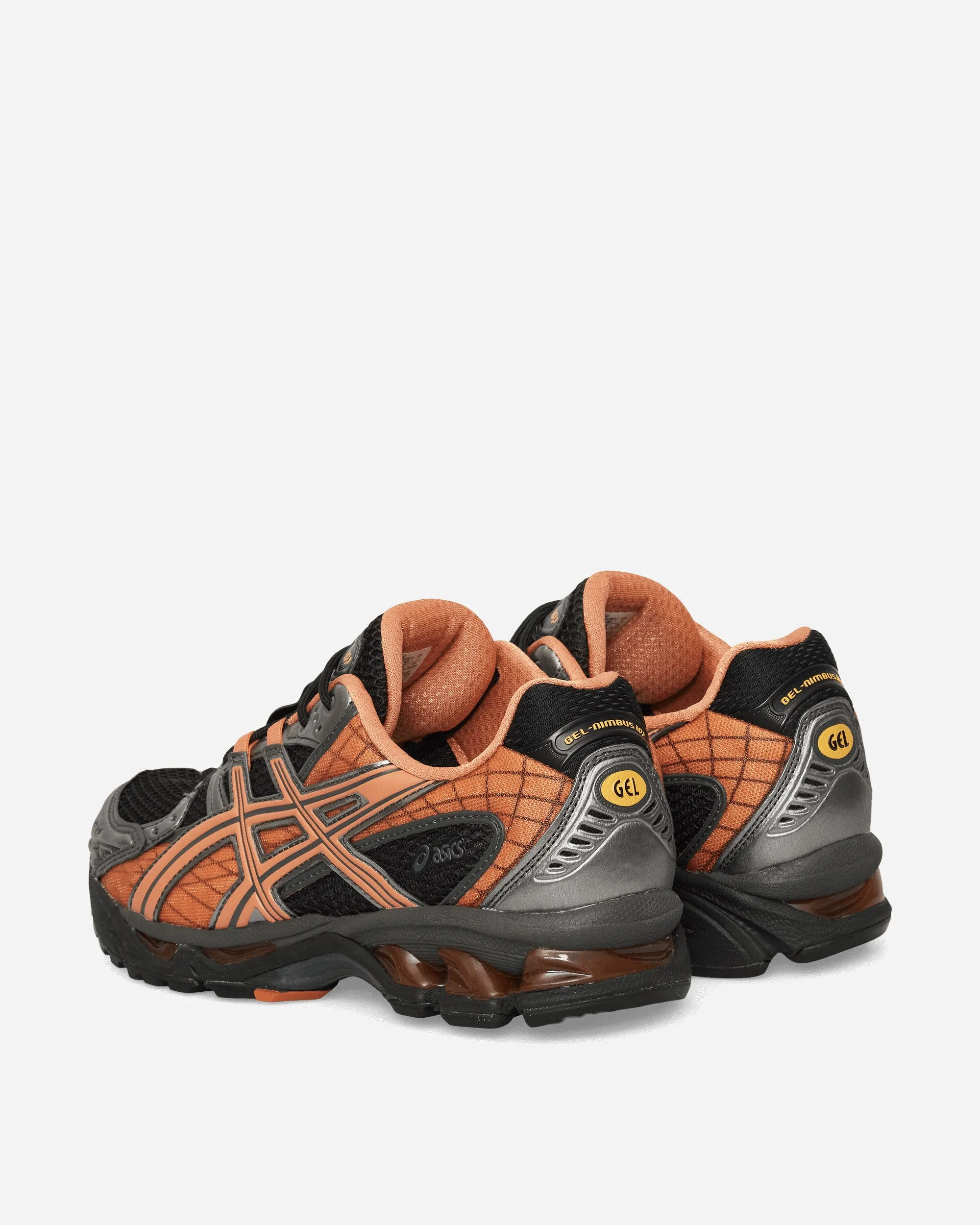 GEL-Nimbus 10.1 Sneakers Black / Rust Orange Durable Feel Airport Run
