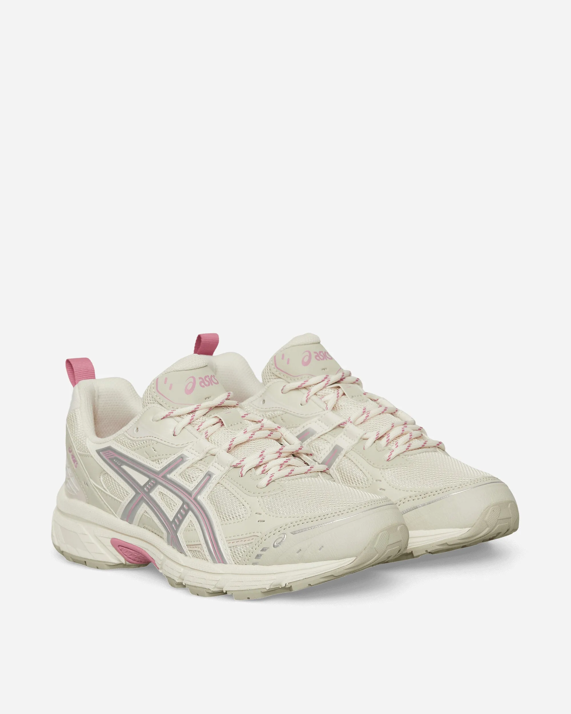GEL-Nunobiki Sneakers Cream / Sweet Pink Silent Step