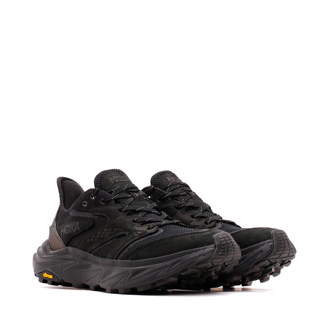 Smooth Sleek Edge Hoka One One Men Anacapa 2 Freedom Black 1155192-BBLC
